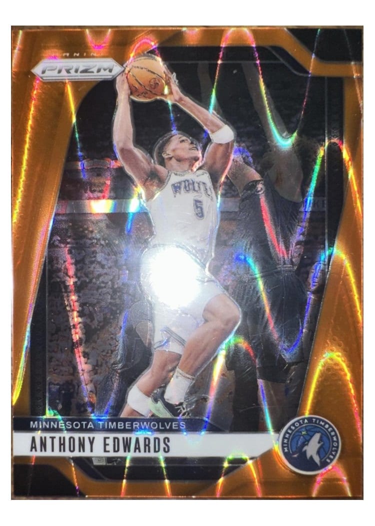 2024-25 Panini Prizm Base Set Anthony Edwards #100 card