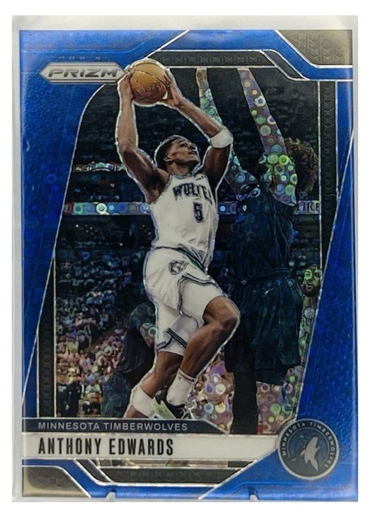 2024-25 Panini Prizm Base Set Anthony Edwards #100 card