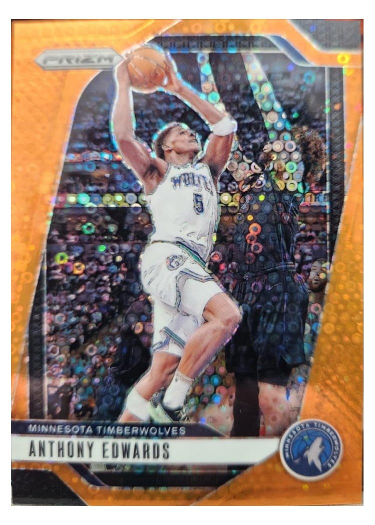 2024-25 Panini Prizm Base Set Anthony Edwards #100 card
