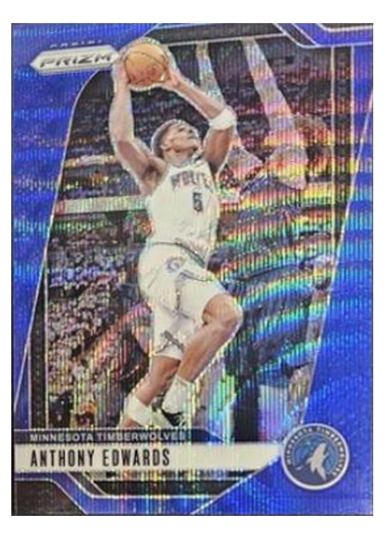 2024-25 Panini Prizm Base Set Anthony Edwards #100 card
