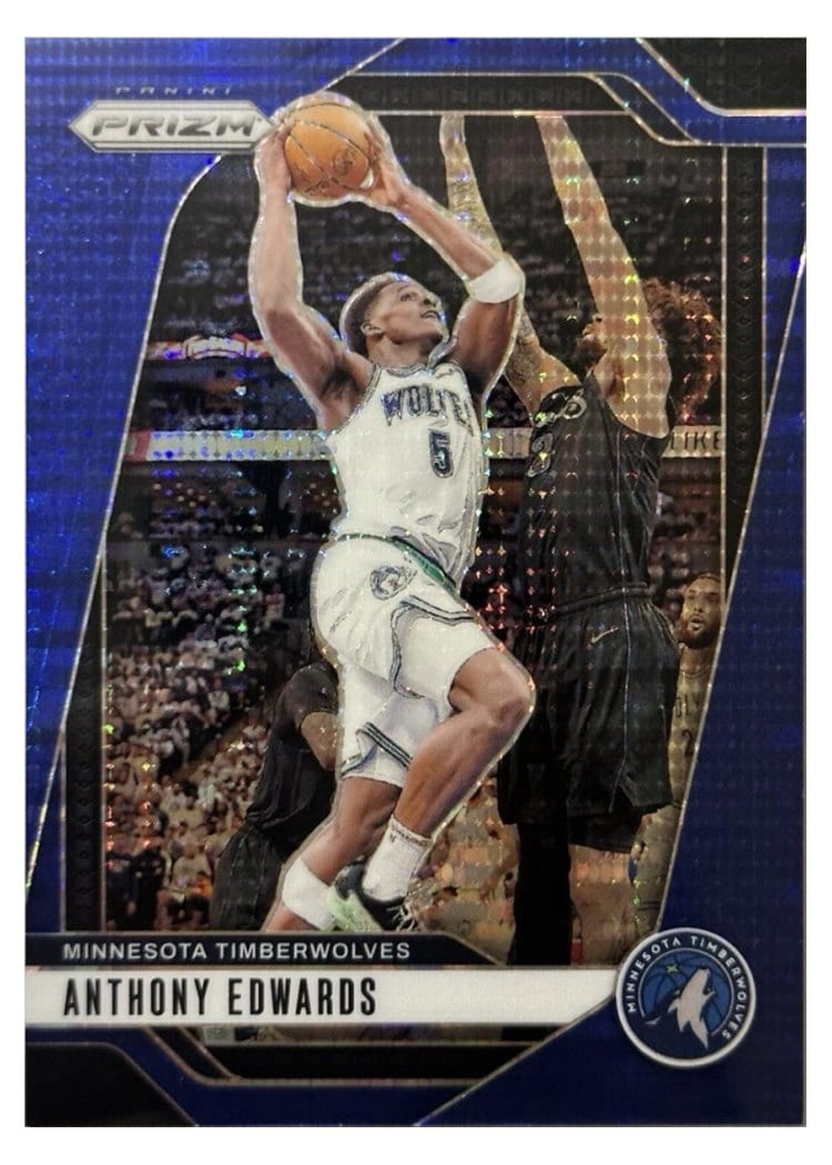 2024-25 Panini Prizm Base Set Anthony Edwards #100 card