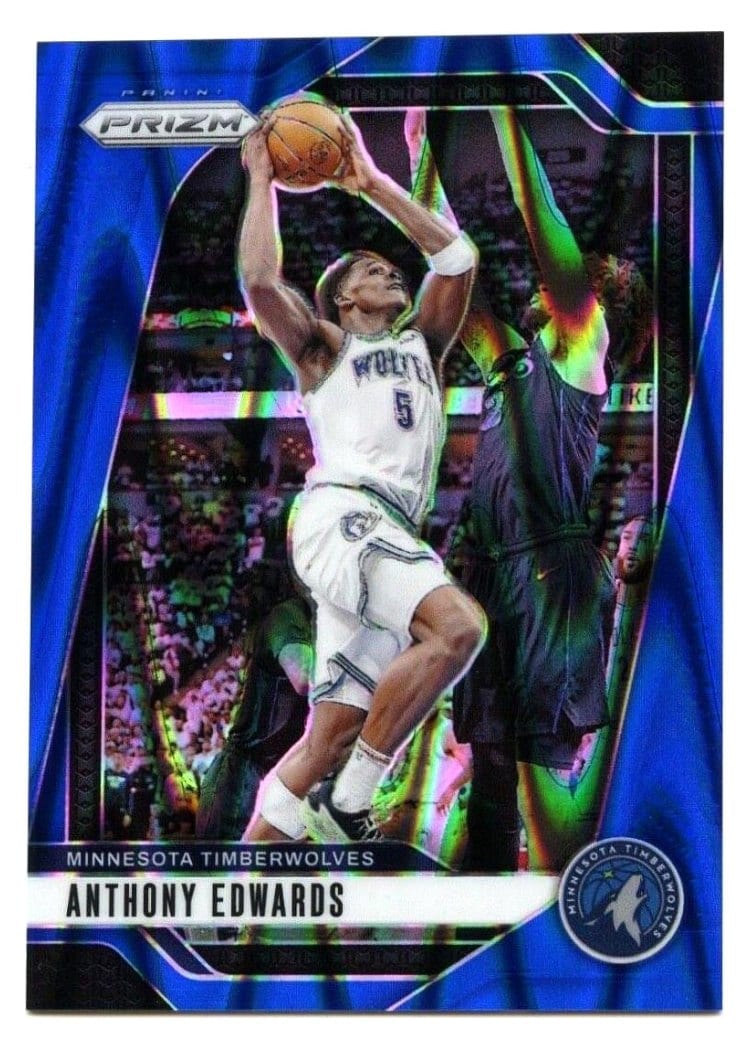 2024-25 Panini Prizm Base Set Anthony Edwards #100 card