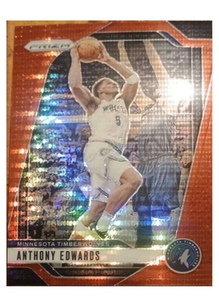 2024-25 Panini Prizm Base Set Anthony Edwards #100 card
