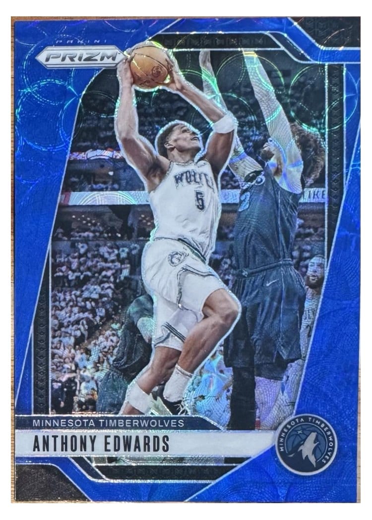 2024-25 Panini Prizm Base Set Anthony Edwards #100 card