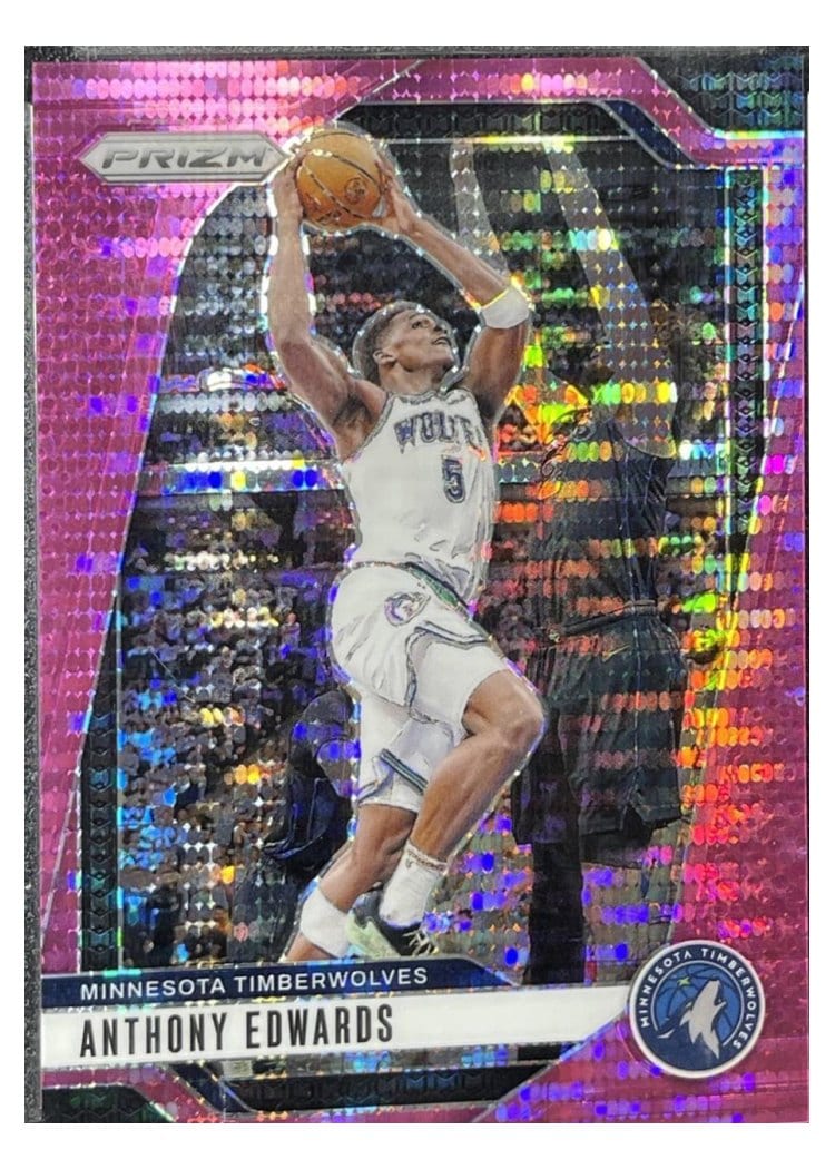 2024-25 Panini Prizm Base Set Anthony Edwards #100 card