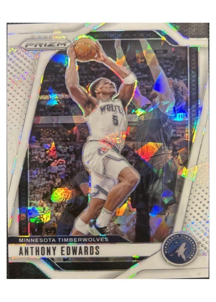 2024-25 Panini Prizm Base Set Anthony Edwards #100 card