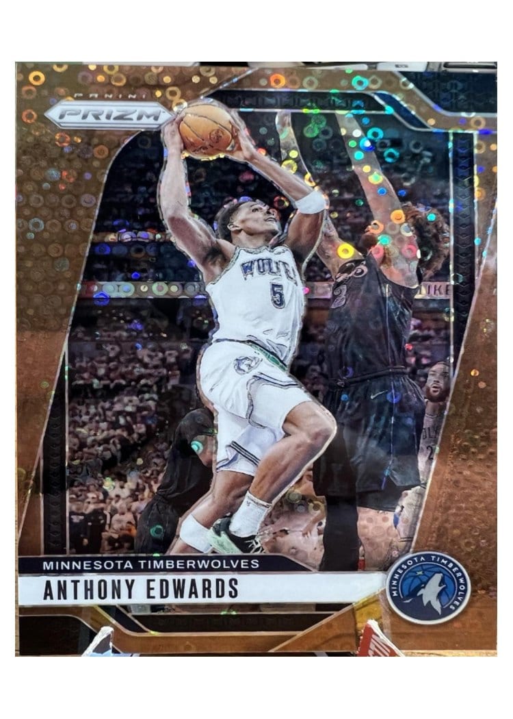 2024-25 Panini Prizm Base Set Anthony Edwards #100 card