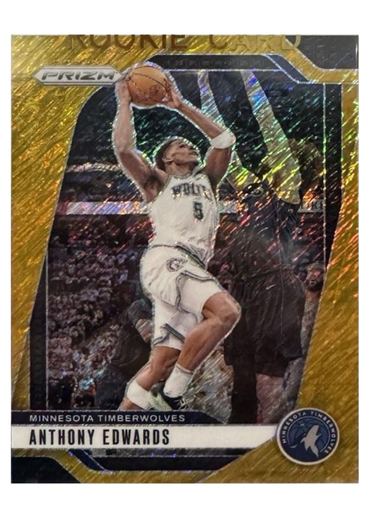 2024-25 Panini Prizm Base Set Anthony Edwards #100 card