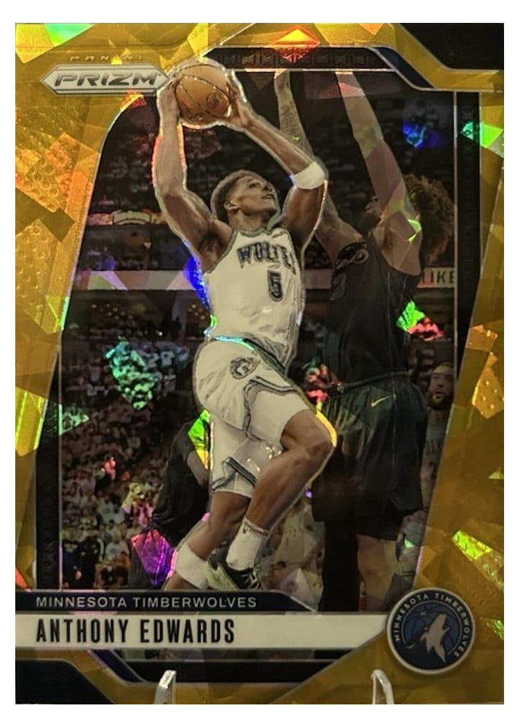 2024-25 Panini Prizm Base Set Anthony Edwards #100 card