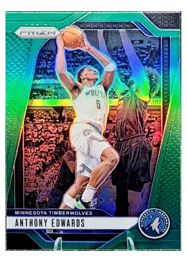 2024-25 Panini Prizm Base Set Anthony Edwards #100 card