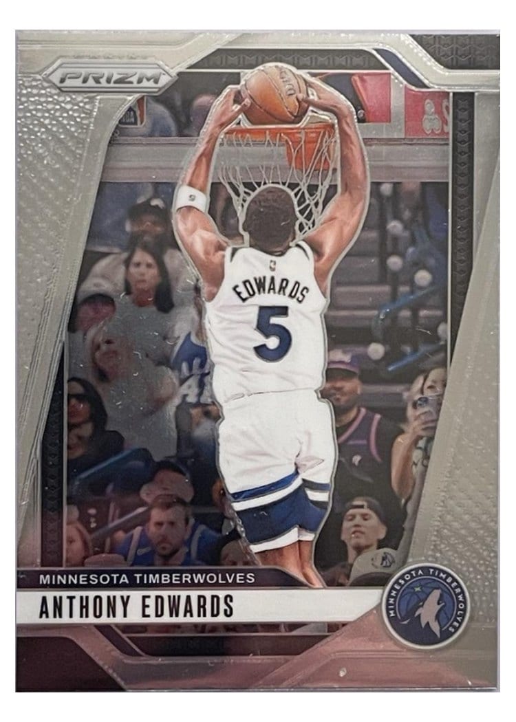 2024-25 Panini Prizm Base Set Anthony Edwards #100 card