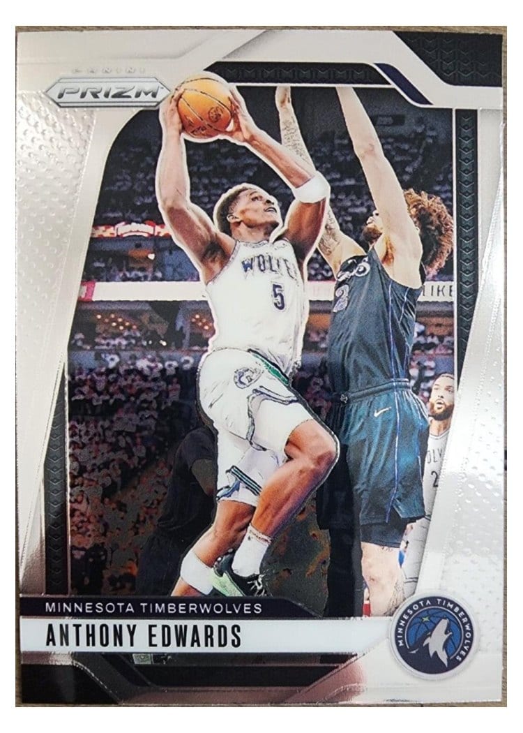 2024-25 Panini Prizm Base Set Anthony Edwards #100 card