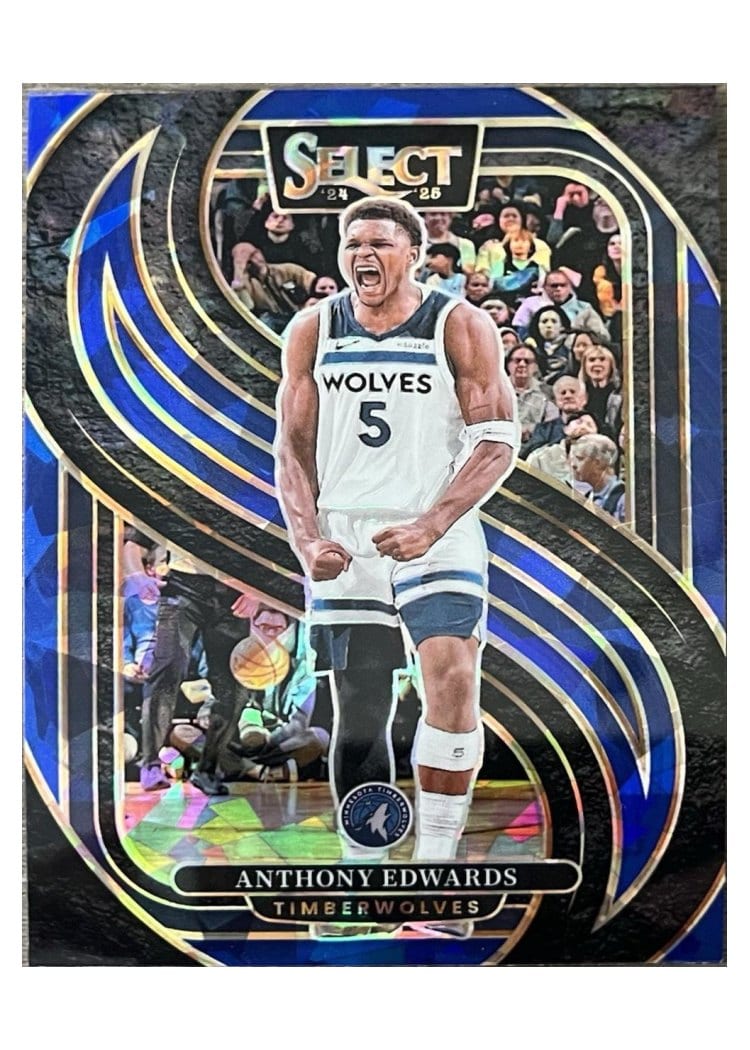 2024-25 Panini Select Base Set Anthony Edwards #130 card