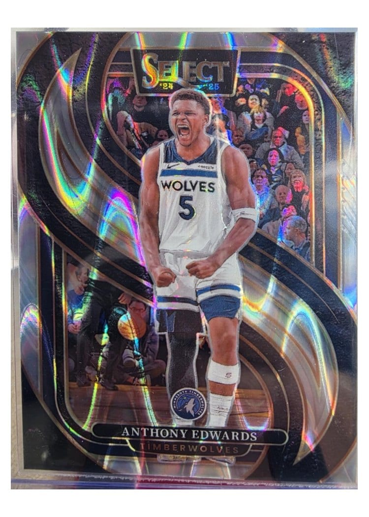2024-25 Panini Select Base Set Anthony Edwards #130 card