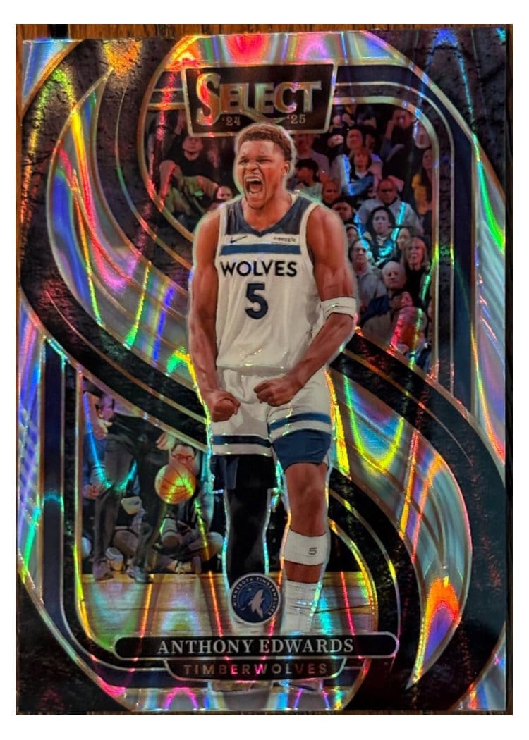 2024-25 Panini Select Base Set Anthony Edwards #130 card