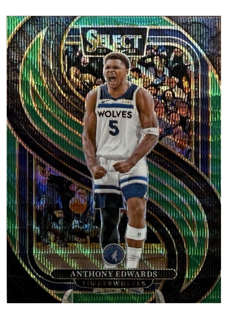 2024-25 Panini Select Base Set Anthony Edwards #130 card