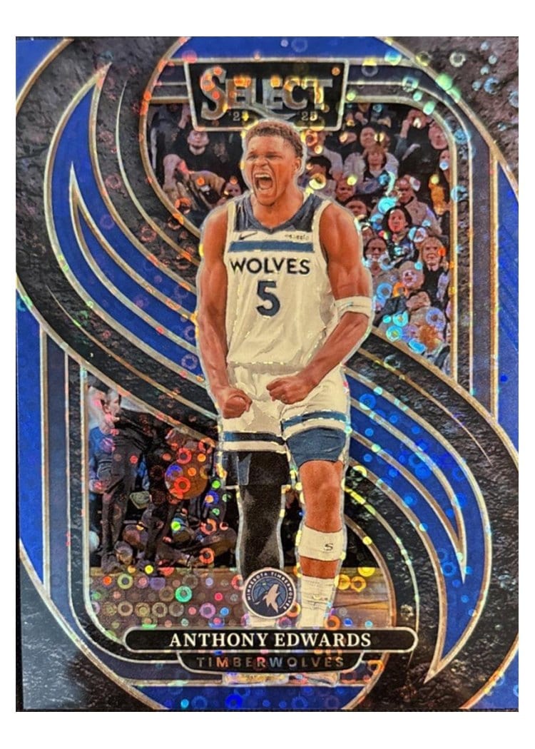 2024-25 Panini Select Base Set Anthony Edwards #130 card