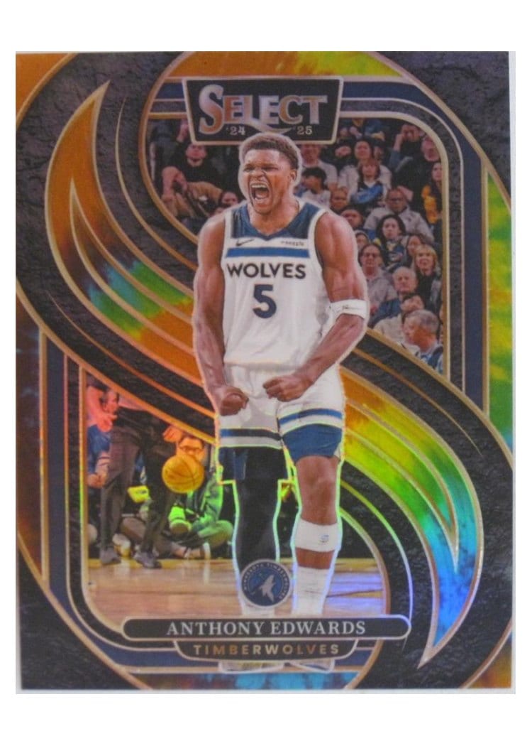 2024-25 Panini Select Base Set Anthony Edwards #130 card