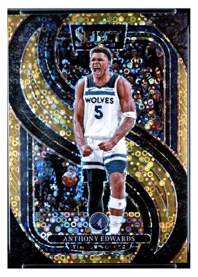 2024-25 Panini Select Base Set Anthony Edwards #130 card