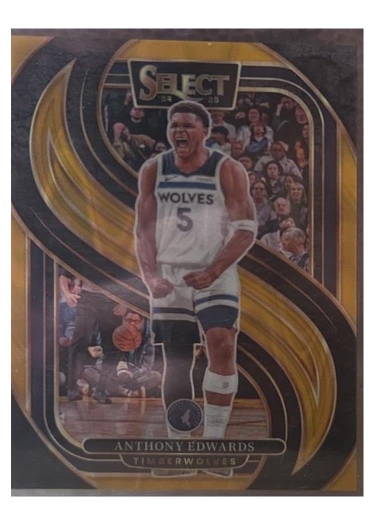 2024-25 Panini Select Base Set Anthony Edwards #130 card