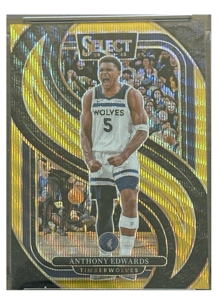 2024-25 Panini Select Base Set Anthony Edwards #130 card