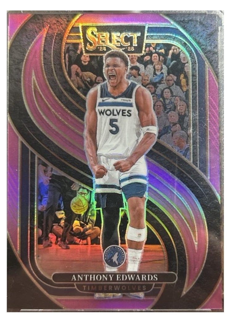 2024-25 Panini Select Base Set Anthony Edwards #130 card