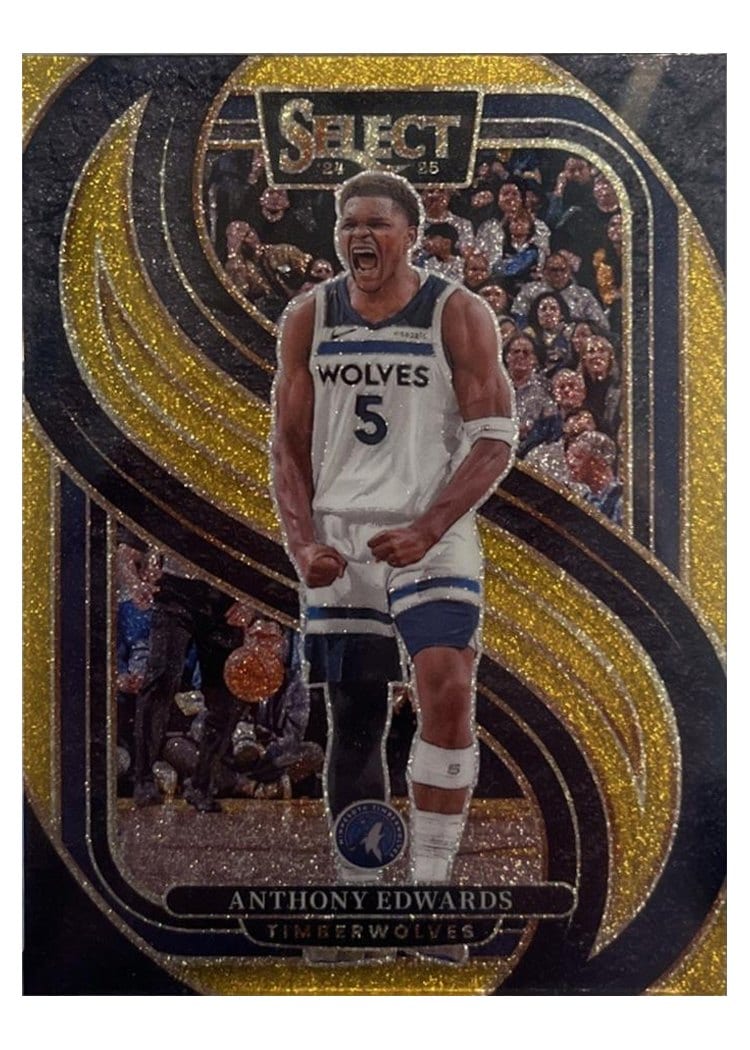 2024-25 Panini Select Base Set Anthony Edwards #130 card