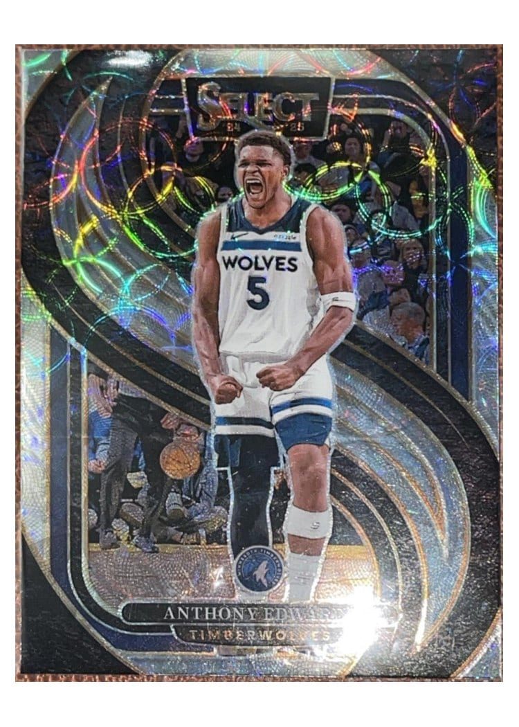 2024-25 Panini Select Base Set Anthony Edwards #130 card