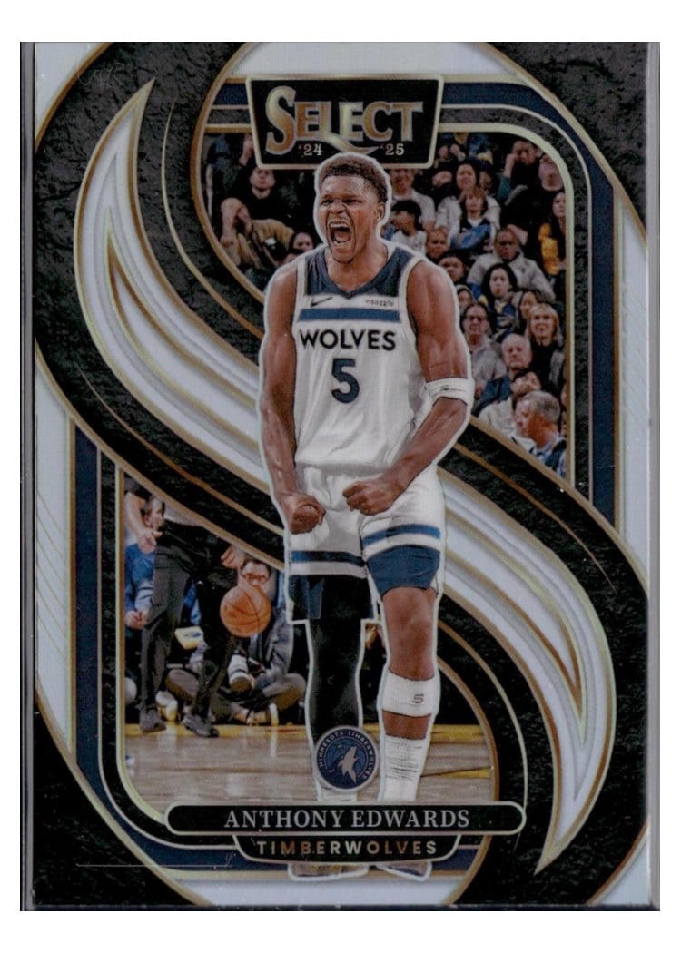 2024-25 Panini Select Base Set Anthony Edwards #130 card