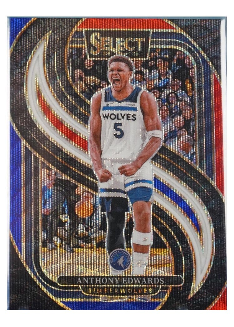 2024-25 Panini Select Base Set Anthony Edwards #130 card