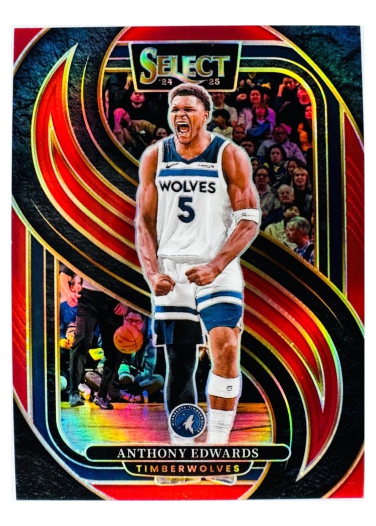 2024-25 Panini Select Base Set Anthony Edwards #130 card