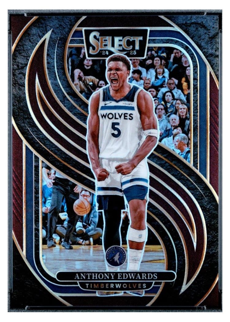 2024-25 Panini Select Base Set Anthony Edwards #130 card