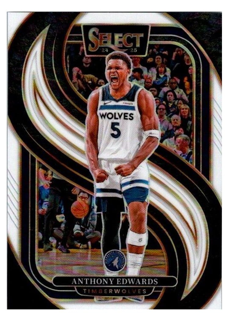 2024-25 Panini Select Base Set Anthony Edwards #130 card