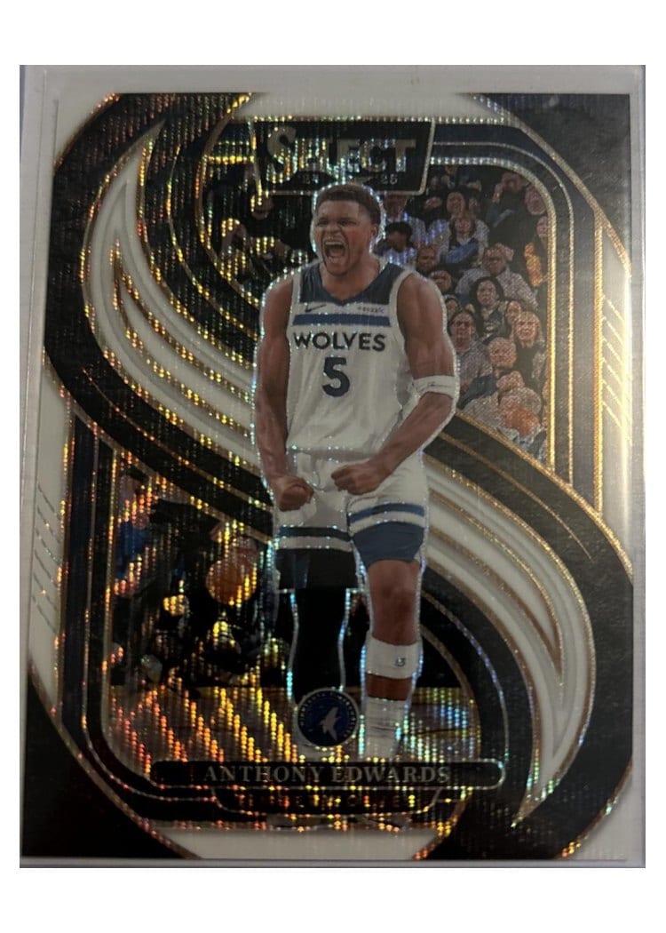2024-25 Panini Select Base Set Anthony Edwards #130 card