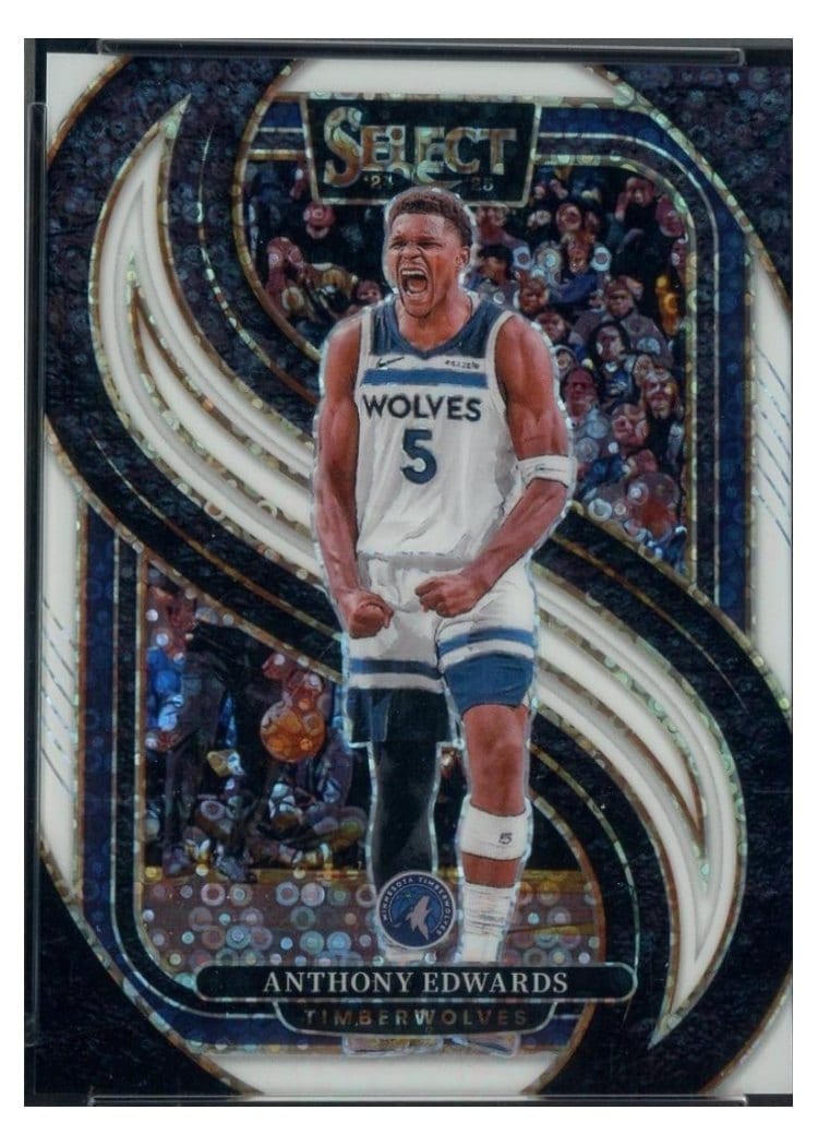 2024-25 Panini Select Base Set Anthony Edwards #130 card