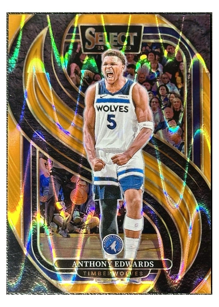 2024-25 Panini Select Base Set Anthony Edwards #130 card