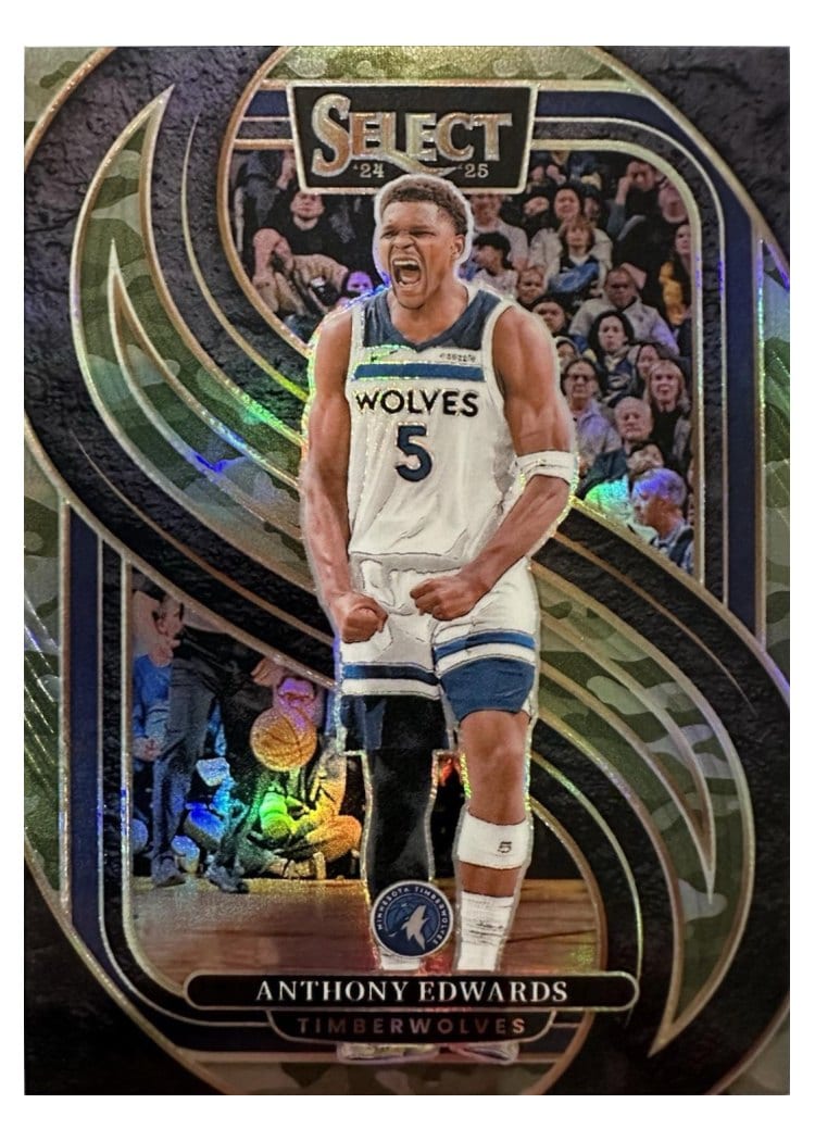 2024-25 Panini Select Base Set Anthony Edwards #130 card