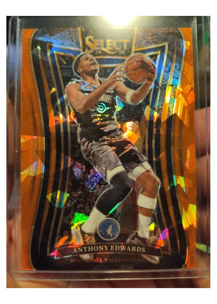 2024-25 Panini Select Base Set Anthony Edwards #365 card
