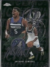 2024-25 Topps Chrome Instinct Anthony Edwards #INS-7