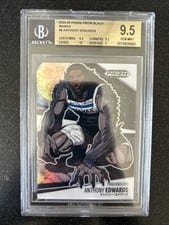 2024 Panini Prizm Black Manga Anthony Edwards #6 card