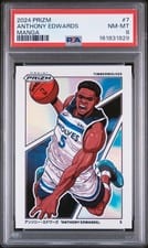 2024 Panini Prizm Manga Anthony Edwards #7 card
