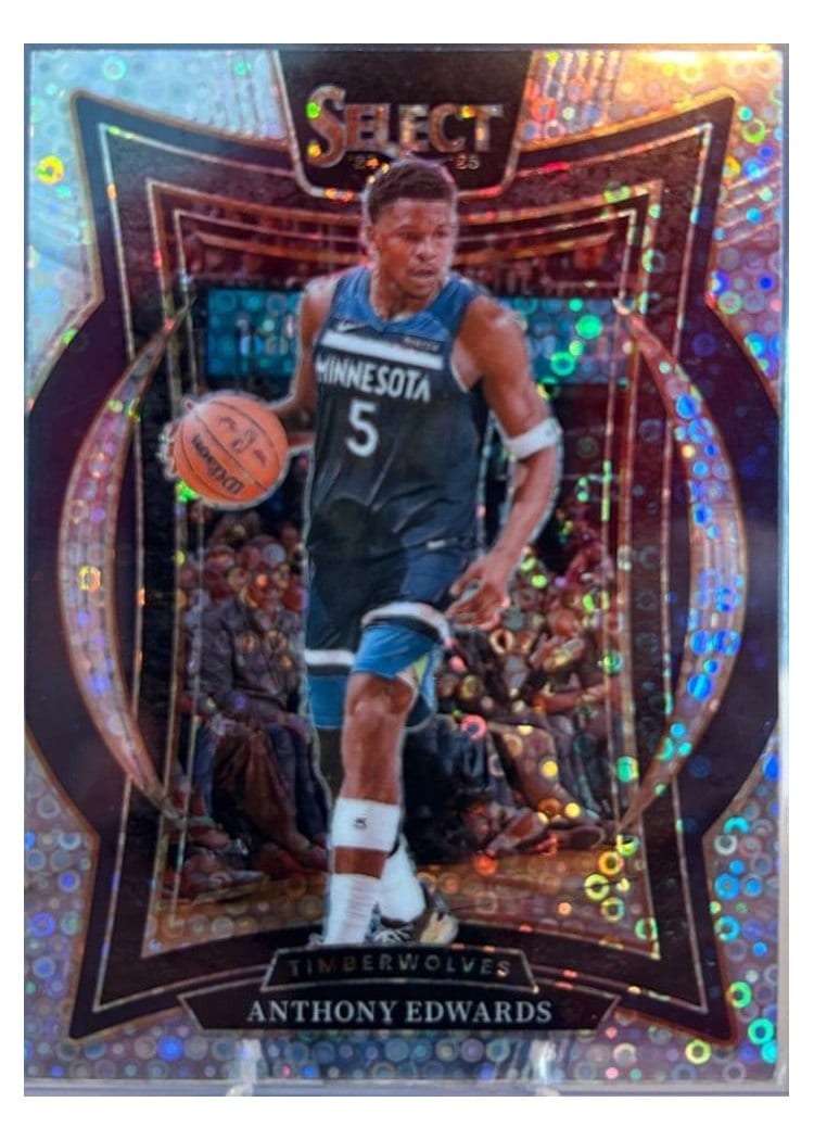 2024 Panini Select Anthony Edwards Disco Prizm #23 card