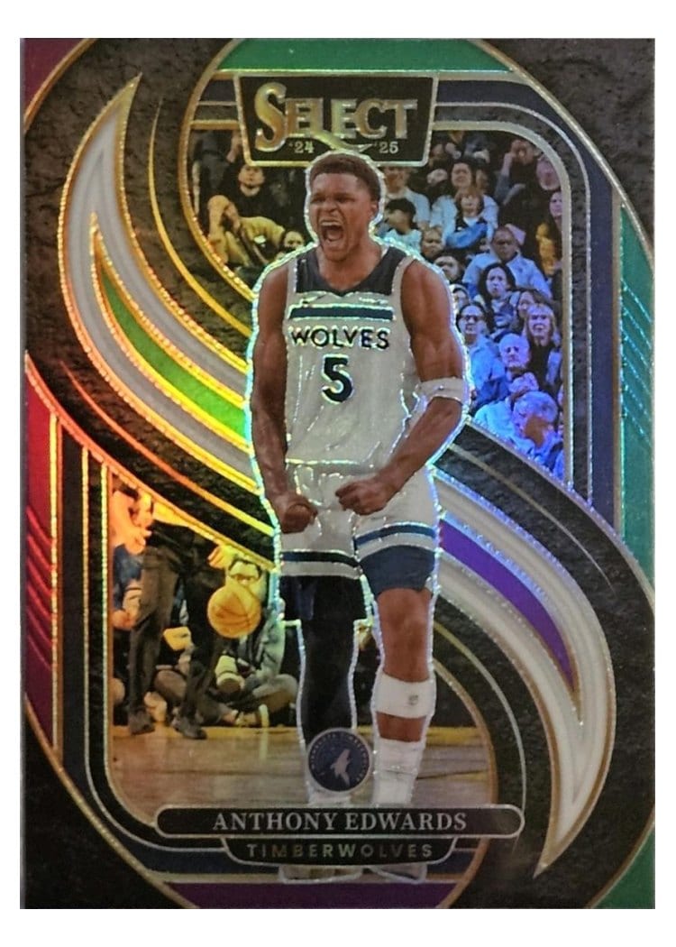 2024 Panini Select Anthony Edwards #23 card
