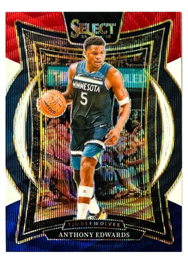 2024 Panini Select Anthony Edwards #23 card
