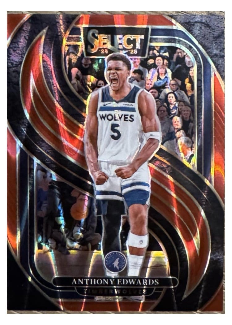 2024 Panini Select Anthony Edwards #23 card