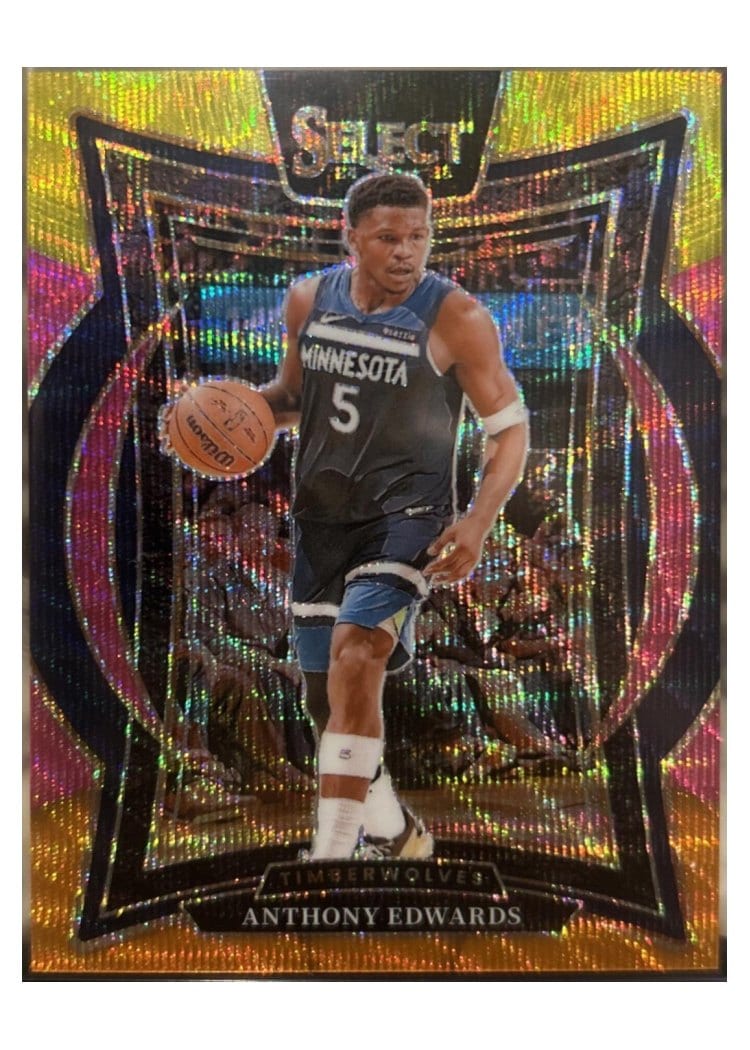 2024 Panini Select Anthony Edwards #23 card
