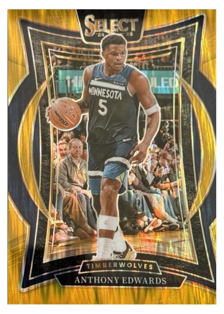 2024 Panini Select Anthony Edwards #23 card