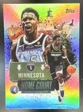 2025-26 Topps Home Court Anthony Edwards #HCA-3 card