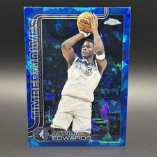 2025 Topps Chrome Anthony Edwards #151 card