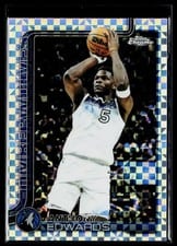 2025 Topps Chrome Anthony Edwards #151 card